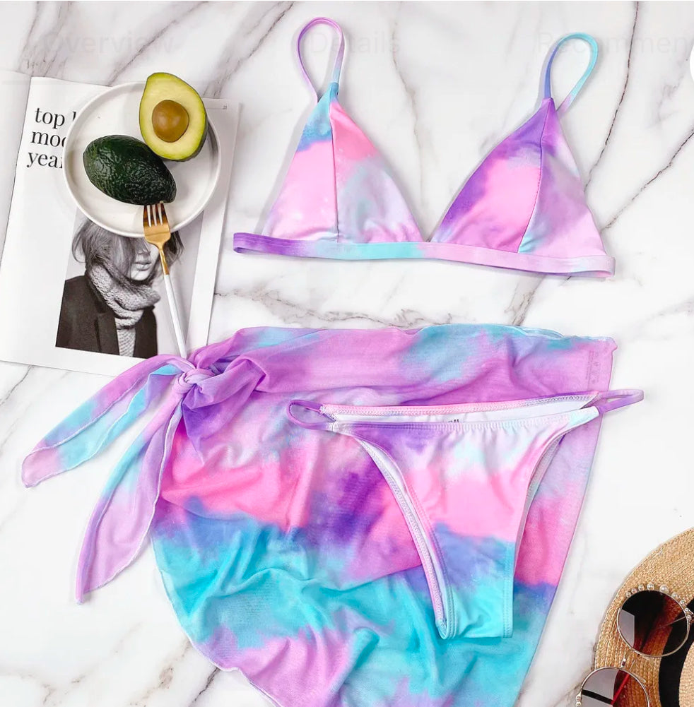 Preppy Glow Swim Set👙