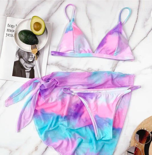 Preppy Glow Swim Set👙